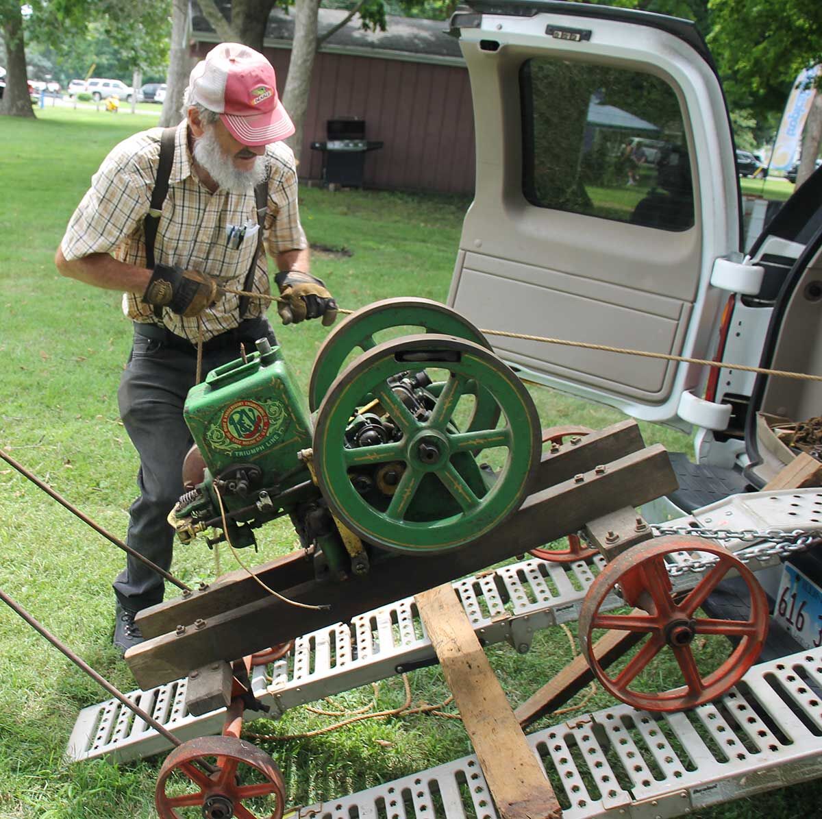 Gene Nafziger of Minier